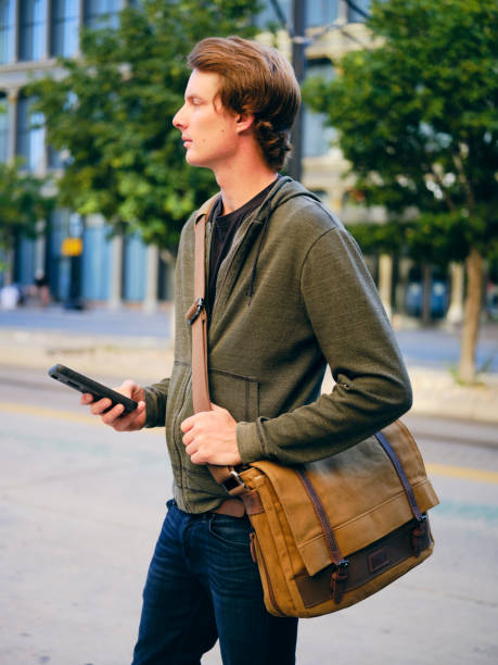 istock Millennial Man in Urban City Environment 1218815966