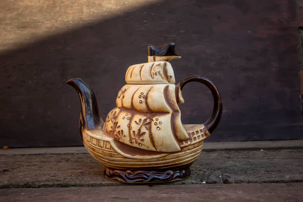red teapots