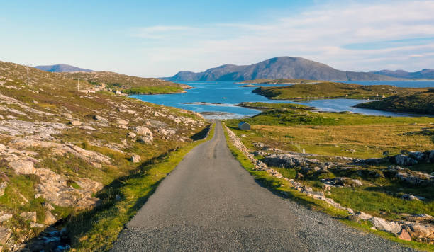 isle of harris, outer hebrides, écosse / royaume-uni - landscape scenics beach uk photos et images de collection