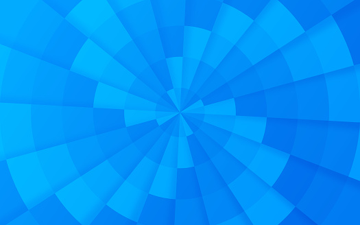 Spiral Blue Abstract Background