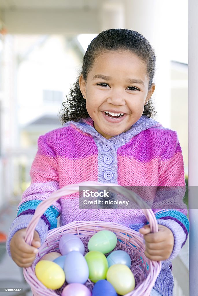 Chica de pascua - Foto de stock de 4-5 años libre de derechos