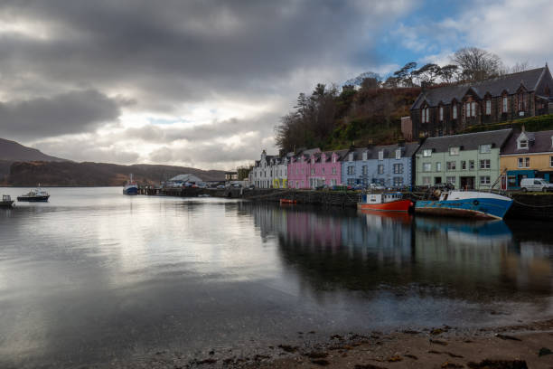 istock Harbor of Portree scottish highlands 1218825865
