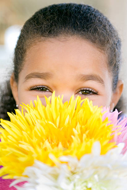 istock Flower Girl 121882980