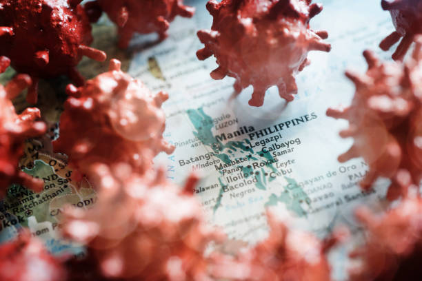 istock Concept Coronavirus COVID-19 engulfing Philippines 1218832601