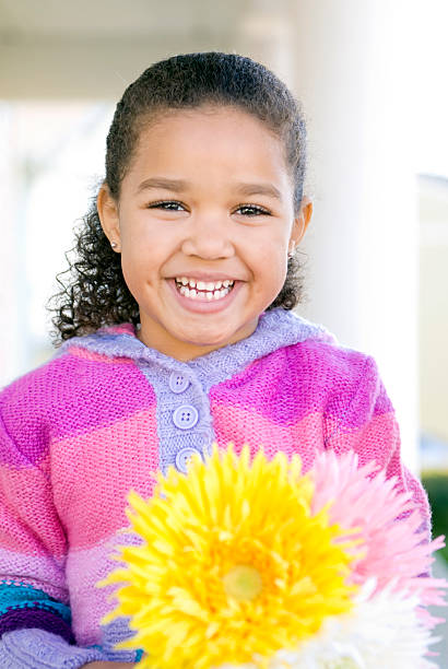 istock Flower Girl 121883455