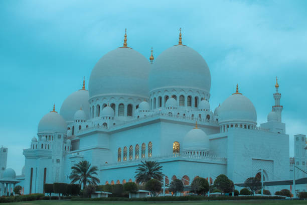 istock Sheikh Zayed Grand Mosque in Abu Dhabi 1218835392