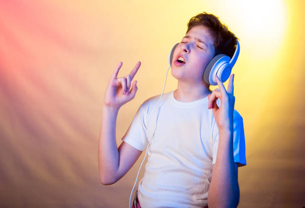 istock Emotions and joy of a young man 1218836488