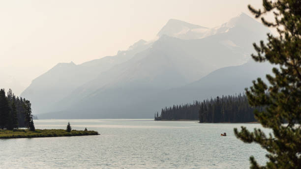 istock malignant lake, Jasper National Park, Alberta, Canada 1218841214