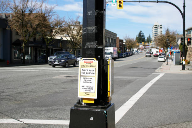 istock Pedestrian Crossing Buttons, Closed due to COVID-19 1218850554
