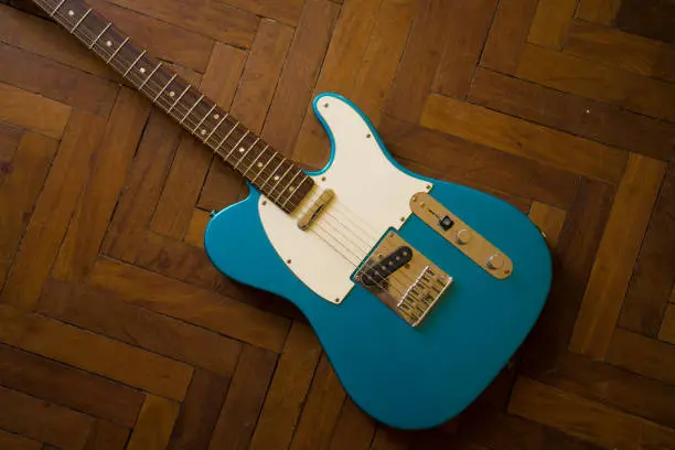 electric Guitar telecaster Affinity Lake Placid Blue