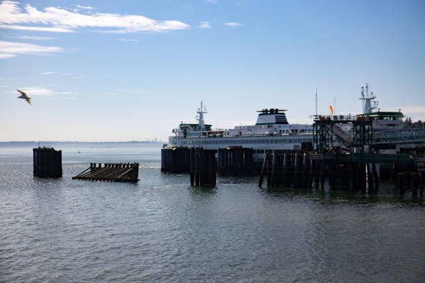 istock Ferry Boat in Port Townsend WA Harbor 1218856916