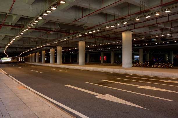 istock Underground roads in Guangzhou, China 1218859924