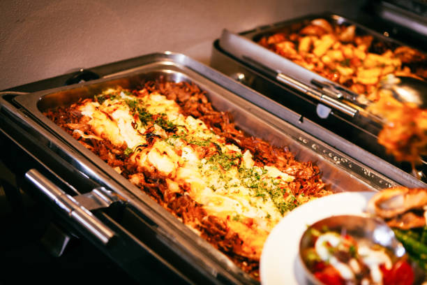 istock delicious buffet in restaurants and hotels 1218860018
