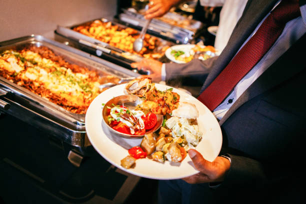 istock delicious buffet in restaurants and hotels 1218860033