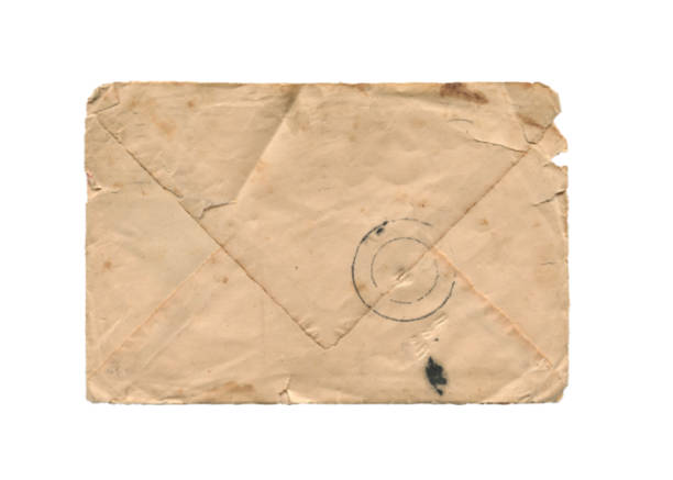 istock front view of old closed aged paper envelope isolated on white 1218863596