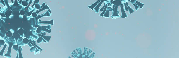 istock Microscopic view of Coronavirus SARS 1218866606