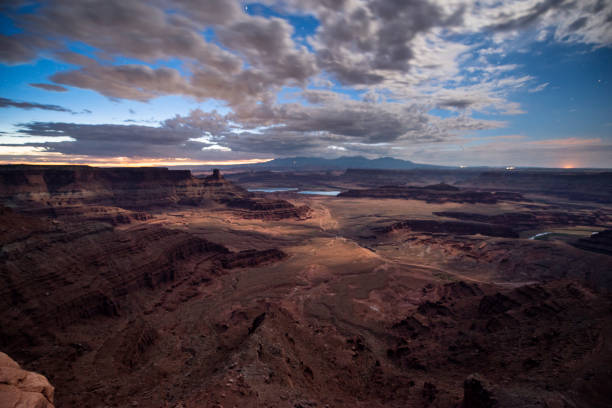 istock Moonlight Vista overlooking Canyonlands Nat'l Monument at Dawn 1218866977