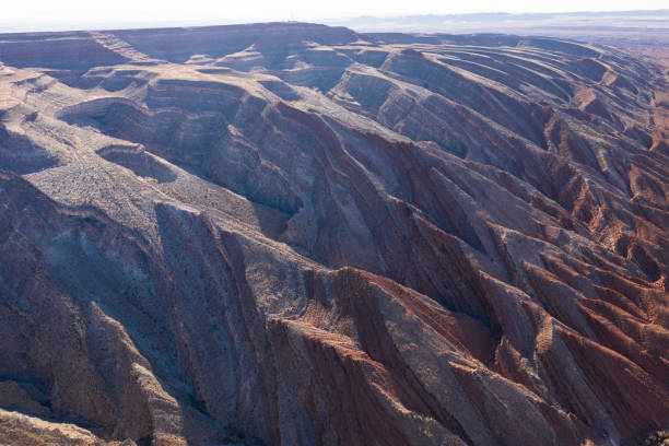 istock The Raplee Anticline in aerial over Utah desert 1218866982