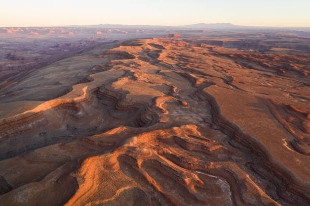 istock The Raplee Anticline, Folding Hills and a vast Utah desert 1218867011