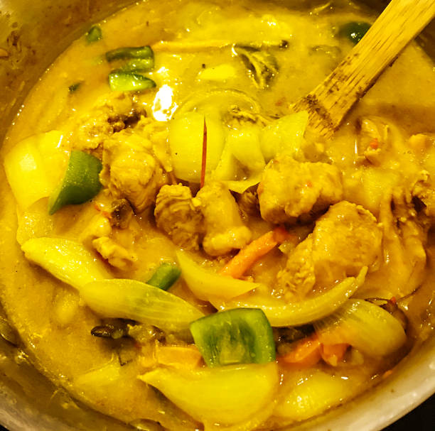istock Thai Chicken Curry with Lemon Grass and Onion 1218869168