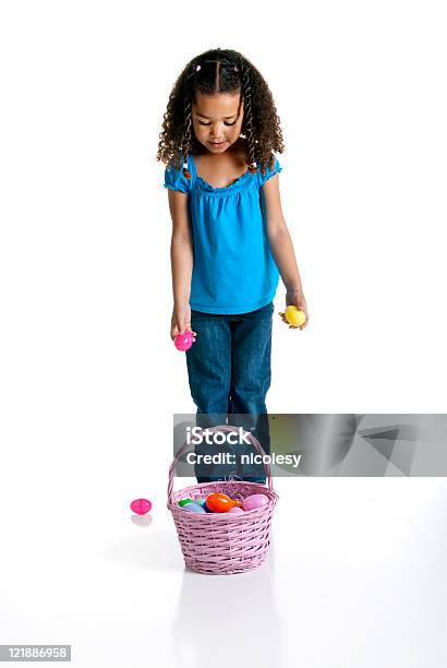 Ragazza Di Pasqua - Fotografie stock e altre immagini di 4-5 anni - 4-5 anni, Abbigliamento casual, Afro-americano