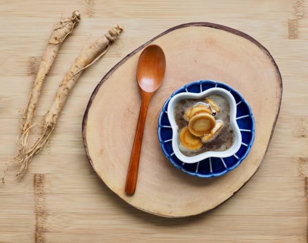 istock Korean food Pickled ginseng honey 1218870069