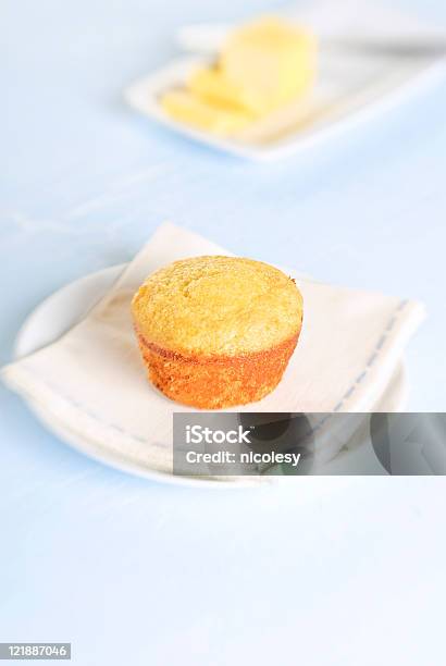 Bolinho De Pão De Milho - Fotografias de stock e mais imagens de Pão de Milho - Pão de Milho, Muffin, Acompanhamento