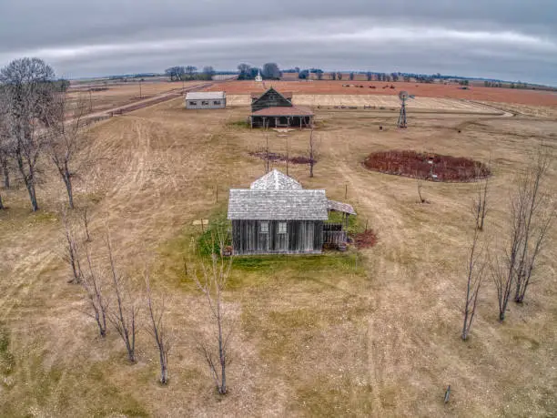 Photo of De Smit, South Dakota is home of a Laura Ingalls Wilder Memorial from when She lived in the Area