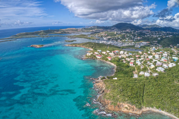 istock Public Beach near Red Hook, US virgin Islands 1218884808