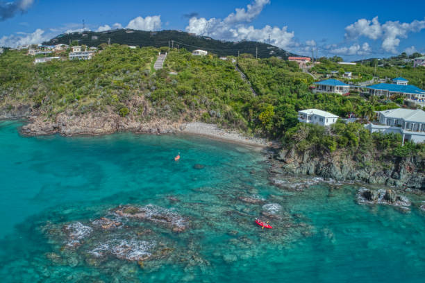 istock Public Beach near Red Hook, US virgin Islands 1218884818