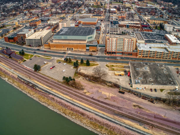 istock Mankato is a Small City in South Western Minnesota with a University 1218887174