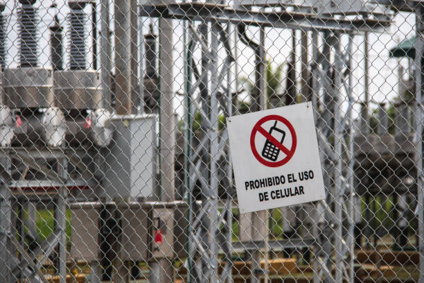 istock danger area, cell phone prohibited, high risk area 1218890270