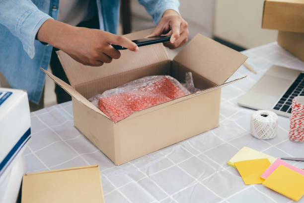istock Online small business owner. 1218899231
