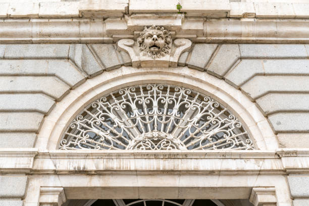 istock Decoration element of an old gothic building 1218904241