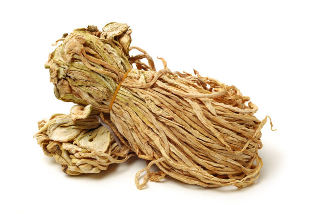 istock Dried shredded daikon radish 1218905960
