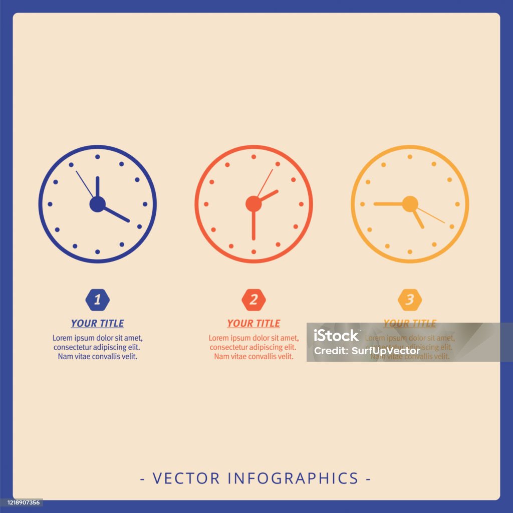 Time Dial Setting Graph Clock Dial Chart Template Stock Illustration - Download Image Now ...