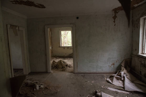 istock Pripyat and Chernobyl exclusion zone in Ukraine 1218908454