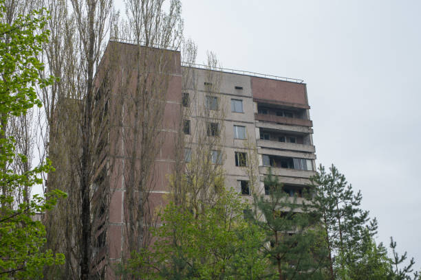 istock Pripyat and Chernobyl exclusion zone in Ukraine 1218910634