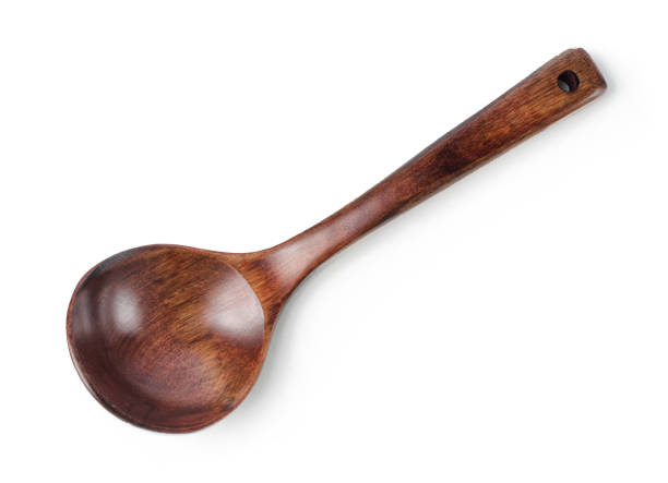 istock New clean red wooden spoon isolated 1218916215