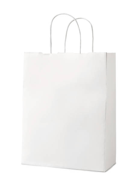 istock White paper bag mock up with handles 1218916269