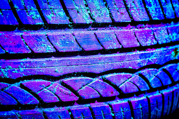 istock Abstract colorful background.Tire texture 1218918070