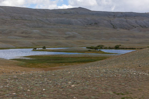 istock Mongolia landscape. Altai Tavan Bogd National Park in Bayar-Ulgii 1218918641