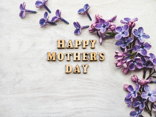 istock Mothers Day. Beautiful greeting card. Close up 1218923557