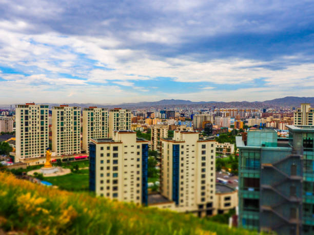 istock Aerial View of Ulaanbaatar, Mongolia 1218924763