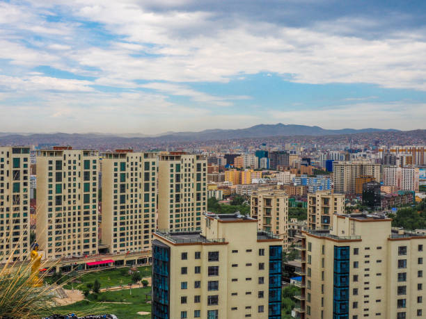 istock Aerial View of Ulaanbaatar, Mongolia 1218930457