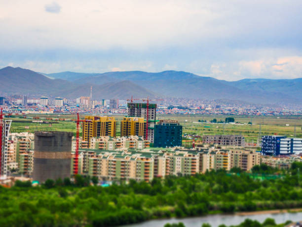 istock Aerial View of Ulaanbaatar, Mongolia 1218930487