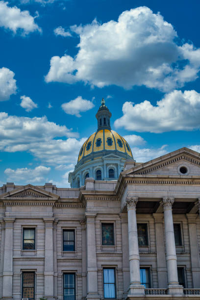 istock Colorado State Capital with Gold Dome 1218931466