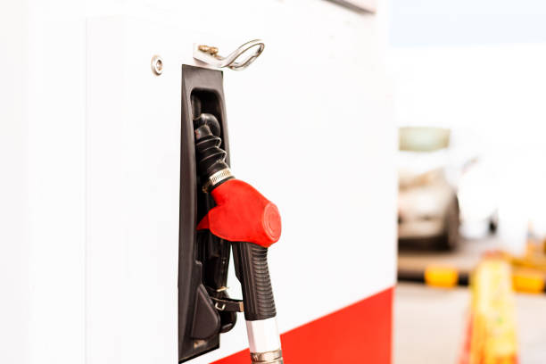 istock Nozzle of fuel dispenser 1218932872