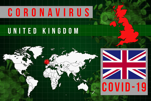 United Kingdom - Coronavirus COVID-19 World Map