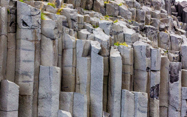 istock View on black Reynisfjara beach with impressive basalt columns in Southern Iceland during daytime 1218935110